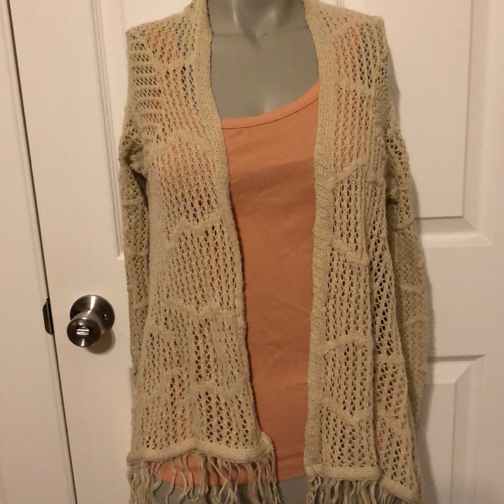 Knit cardigan